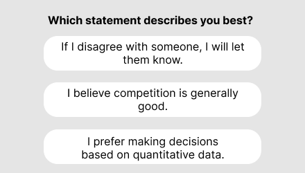 HSBC Values Assessment Sample Question 4
