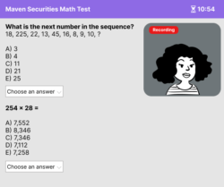 Maven Securities Numerical Test + Arctic Shores [2025] : Aptitude Test Prep