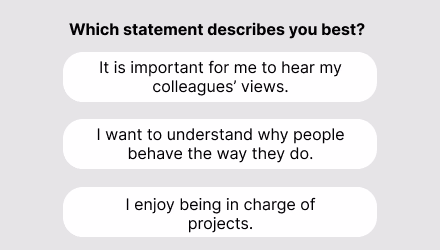 SHL OPQ32 Personality Sample Question 3